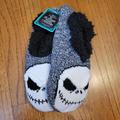 Disney Shoes | Disney's The Nightmare Before Christmas Slipper Socks - Fits Shoe Size 4-10 | Color: Black/White | Size: 4-10