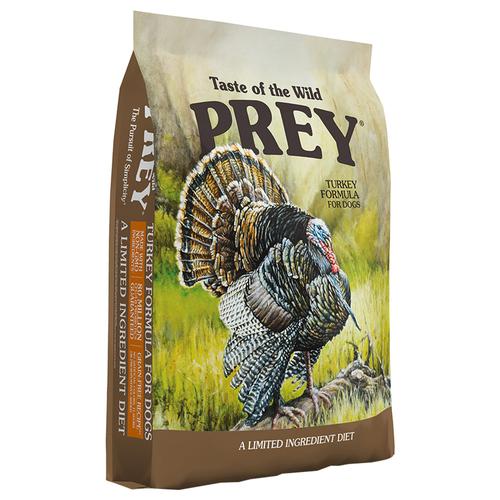 11,4kg Taste of the Wild Prey Truthahn Hundefutter trocken