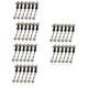 BESPORTBLE Referee Whistles 36 Pcs Coaching Whistle Survival Whistle Whistle Stainless Steel Whistle Referee Whistle Traffic Police Whistle Outdoor Whistle First Aid Rope Lanyard Bamboo