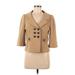 Ann Taylor LOFT Blazer Jacket: Tan Jackets & Outerwear - Women's Size 6