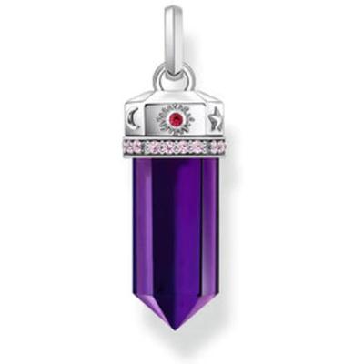 Thomas Sabo Anhänger 925er Silber silber, violett Damen Image