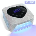 Lampe à ongles LED UV aste lumière UV sans fil pour N64.avec biscuits en forme de cœur machine de