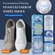 Mousse nettoyante pour chaussures blanches spray magique blanchissant débarrasse des bottes sales