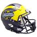 Jim Harbaugh Michigan Wolverines Autographed College Football Playoff 2023 National Champions Logo Riddell Speed Authentic Helmet