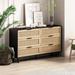 Bay Isle Home™ Accent Chest Wood in Black/Brown | 29.53 H x 51.18 W x 15.75 D in | Wayfair 7FEFC0292B9B4D4585DDA64120A538E6