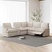 Brown Reclining Sectional - Latitude Run® 104" Power Recliner Corner Sofa Home Theater Reclining Sofa Sectional Couches w/ Storage Box, Cup Holders | Wayfair