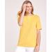 Blair Women's Essential Knit Elbow Length Sleeve Boatneck Top - Yellow - XL - Womens