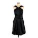 David's Bridal Casual Dress: Black Dresses - Women's Size 4