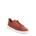 Triple Stitch Suede Slip-on Sneaker