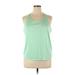 Nike Active Tank Top: Green Activewear - Women's Size X-Large