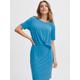 fransa Jerseykleid Damen blau, XL