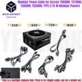 Cavo di alimentazione modulare TIPO 3 per Corsair TX850M TX750M TX650M TX550M PSU, GPU PCIe 8 pin 6 + 2, CPU 4 + 4, HDD SSD SATA, Molex IDE 4 pin