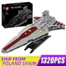 Mold KING 21074 Starship Toys the MOC Republic attacck Cruiser Star Destroyer Model Building