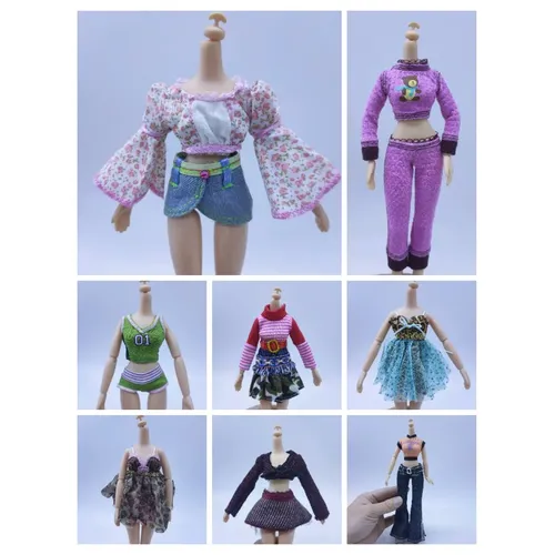 Viele Arten Von Kleidung Für 30cm Puppe Monster High Schule Puppe Licca Puppe Kunststoff Puppe