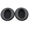 1 Pair Replacement Ear Pads Cushion Earmuff for COWIN E7 / E7 Pro Active Noise Cancelling Headphone (Black)