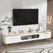 TV Stand for 65+ Inch TV, Entertainment Center TV Media Console Table, Modern TV Stand with Storage