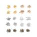 Head Flat Jewelry Fine Earrings Making Dressmaker Satin Pin Shape Iron Gold Plated Silver Wire Supplies Needle T