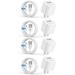 iPhone Charger [MFi Certified] 4Pack 3FT Lightning Cable Data Sync Charging Cords With 4Pack USB Wall Charger Travel Plug Adapter Compatible with iPhone 14/13/12/11/Mini/XS/Max/XR/X/8/7/SE