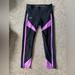 Under Armour Pants & Jumpsuits | Black And Purple Under Armour Leggings | Color: Black/Purple | Size: M