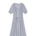 Anthropologie Dresses | Anthropologie Frnch Dress, Blue & White, Gorgeous Vacation Dress Size S. New | Color: Blue/White | Size: S