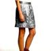 J. Crew Skirts | J. Crew Skirt Size 0 Hammered Silk Skirt Silver Short Mini | Color: Gray/Silver | Size: 0