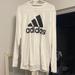 Adidas Shirts | Mens Adidas Long Sleeve Tee | Color: Black/White | Size: L