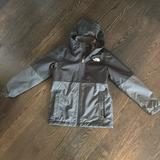 The North Face Jackets & Coats | 2 In 1 Youth Small 7/8 The North Face Rain Coat And Flwece. Euc!! | Color: Black/Gray | Size: 7b