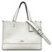 Coach Bags | Coach 2way Bag White Gold 1959 Tote Shoulder Handbag Leather Ladies | Color: White | Size: Os