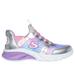 Skechers Girl's Slip-ins: Coastline - Bonita Wave Sneaker | Size 12.0 | Silver | Synthetic/Textile | Machine Washable