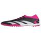 adidas Unisex Accuracy.3 TF Shoes, Black/White/Team Shock Pink 2, 8.5 Women/7.5 Men