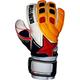 Derbystar Unisex Adult Vulcano Goalkeeper Gloves - white/blue/orange/red, 12