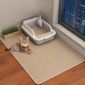 Adorapaws Cat Litter Trap Mat, Cat Litter Mat, Kitty Litter Mat, Cat Mats For Litter Large, Automatic Cat Litter Box Self Cleaning (khaki,60 * 90CM/23.6 * 35.4in)