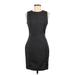 H&M Cocktail Dress - Sheath: Gray Dresses - Women's Size 8