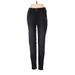 White House Black Market Jeans - Mid/Reg Rise: Black Bottoms - Women's Size 0 Petite - Black Wash