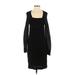 M Missoni Casual Dress - Sweater Dress: Black Dresses - Women's Size 40