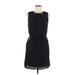 Bar III Casual Dress - Mini High Neck Sleeveless: Black Solid Dresses - New - Women's Size Medium