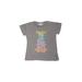 Sub Urban Riot Short Sleeve T-Shirt: Gray Marled Tops - Kids Girl's Size Small