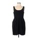 Shoshanna Cocktail Dress - Mini: Black Solid Dresses - Women's Size 8