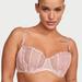 Women's Victoria's Secret Wicked Caged Rosebud Embroidery Unlined Balconette Bra