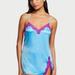 Women's Victoria's Secret Tease Satin Lace-Trim Mini Slip