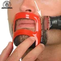 Kit de toilettage de barbe pour hommes modèle de rasage bord saillant outil pour coupe de bouc