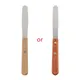 Bâtonnets applicateurs cire spatules cire en métal pour l'épilation assortiment bâtons cire droits