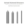 60 ° cono diamante sintetico mola comò penna taglio arco R taglierina ad angolo tagliente 3/6/8/10mm