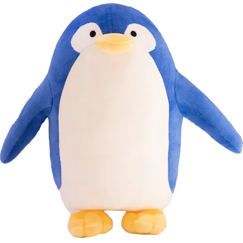 15-80cm neue blaue Stoff Löwen puppe Pinguin Spielzeug Muppet Plüschtiere Anya Fälscher Plüschtiere