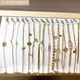 LUXUKISSKIDS-Bracelets simples en acier inoxydable pour femme gros breloques bijoux plaqués or 18