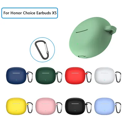Schutzhüllen für Honor Choice Earbuds X5 Weiche Silikon-Schutzhülle für Honor Choice Earbuds X5 Ladebox-Taschen Image