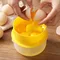 Egg Separator Weiß Eigelb Separator Kochen Gadgets und Backen Zubehör Hause Hohe Kapazität Küche