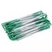 Shpwfbe Tool 20Pc 6-Inch Strong Steel Green Coated U-Shaped Artificial Gr Fixed Staples Staple