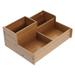 Desktop Pencil Holder Wooden Marker Organizer Multi-use Desk Organizer Office Supply