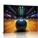 COMIO Wall Art Canvas Painting Posters Decorative for Living Room Bowling Ball Aesthetic Canvas Posters Unframed to Hang for Bedroom Bathroom